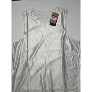 Nike Kobe Mamba Statement Jersey Mens L Tall Silver Snakeskin Basketball